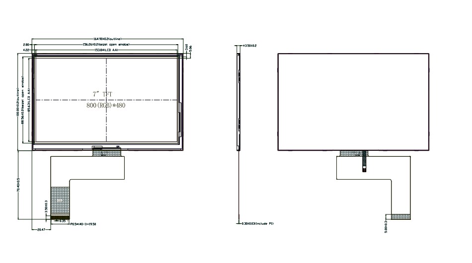 Mechanical Drawing - 4D LCD 7